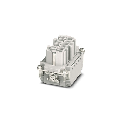 INSERTO DE HEMBRAS HEAVYCON, SERIE B10, 10 + PE POLOS, CONEXION PUSH-IN 140772994 Phoenix Contact