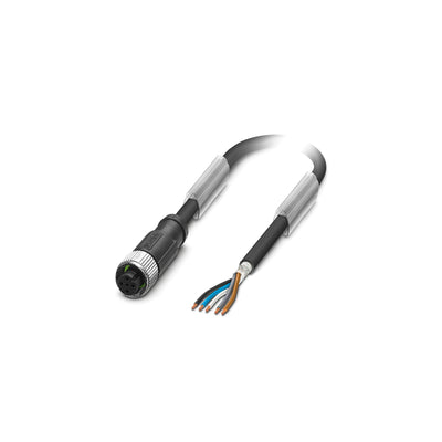 CABLE PARA SENSORES HEMBRA M12 5 POLOS - SAC-5P- 5,0-PUR/M12FS SH - 1682951 168295194 Phoenix Contact