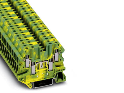BORNE DE TIERRA PARA CARRIL - UT 4-QUATTRO-PE 304459794 Phoenix Contact