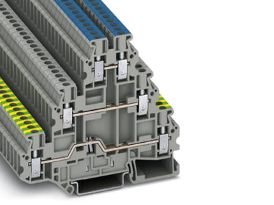 BORNE DE TIERRA PARA CARRIL - UT 2,5-PE/L/N 321429194 Phoenix Contact