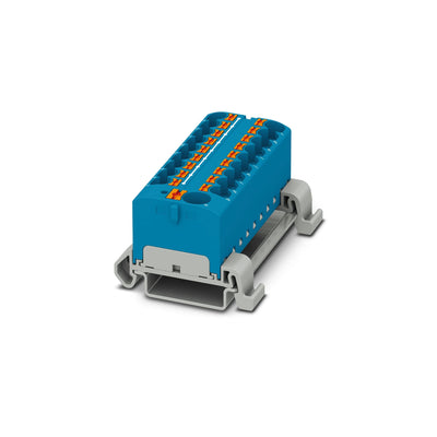 Bloque para distribucion - ptfix 10/18x4-NS35A BU 327377094 Phoenix Contact