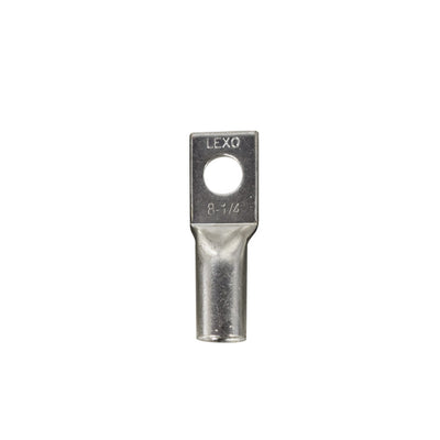 Terminal de compresión cobre estañado con ojo 8AWG, 1/4