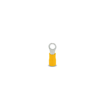 Terminal anillo amarillo 10-12AWG 4,3mm. BL50