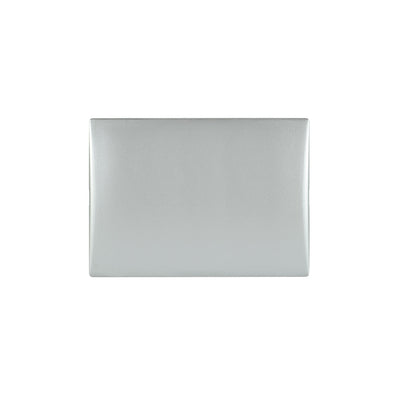 Placa ciega andes color SILVER más soporte