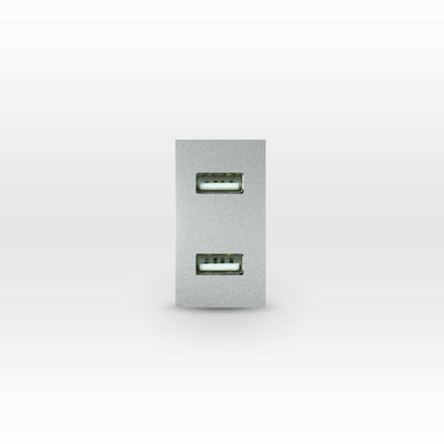 Módulo USB 5V C.C. 1100MA andes SILVER