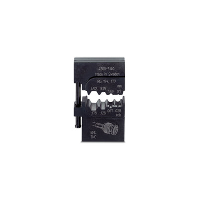 Matriz, para crimpfox-m, para conector enchufable coaxial: rg 174, rg 179 / bnc / tnc 121208794 Phoenix Contact