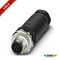 CONECTOR MACHO RECTO 8P M12 C/PE/PG11 141066694 Phoenix Contact - Miniatura 1