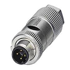CONECTOR ETH MCHO/REC/D M12 CAT5 4P MET 141106694 Phoenix Contact