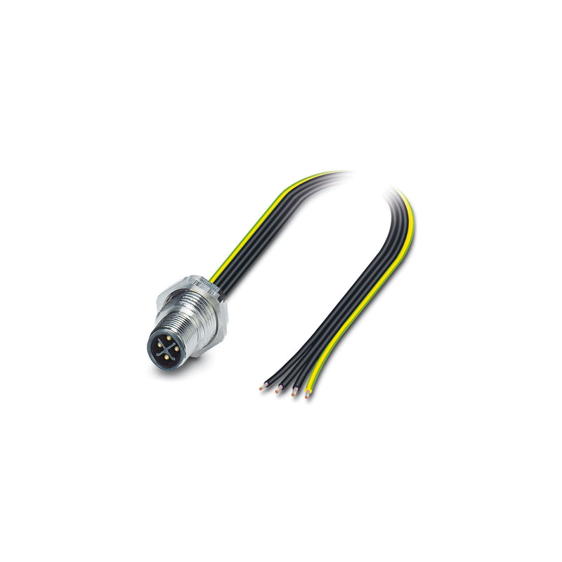 Conector enchuf. para apar. pared poster. sacc-dsi-m12mss-4con-m16/0,5pe 142413294 Phoenix Contact