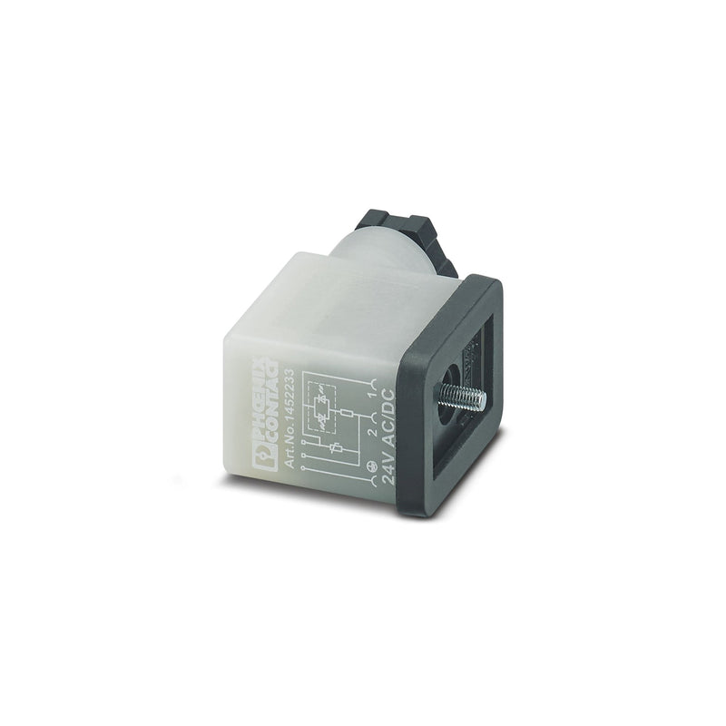 Conector de valvula, universal, 3-polos, B (10 mm), conexion por tornillo, prensaestopas M16 145220494 Phoenix Contact