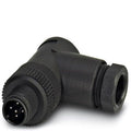 PC CONECTOR M12 MCHO 5P ANGUL PLAST IP67 DIA/CABL/6-8MM 151343194 Phoenix Contact - Miniatura 1