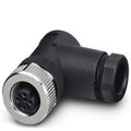 PC CONECTOR HEMBRA CODO 5P M12 PG9 168149994 Phoenix Contact - Miniatura 1