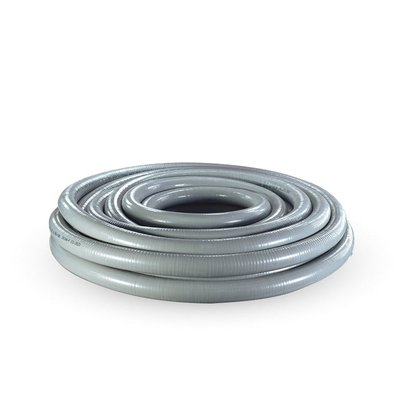 Tubo metálico flexible 20mm., rollo de 30mts.