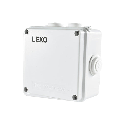 Caja estanca IP55, termoplástico, 85x85x50mm.