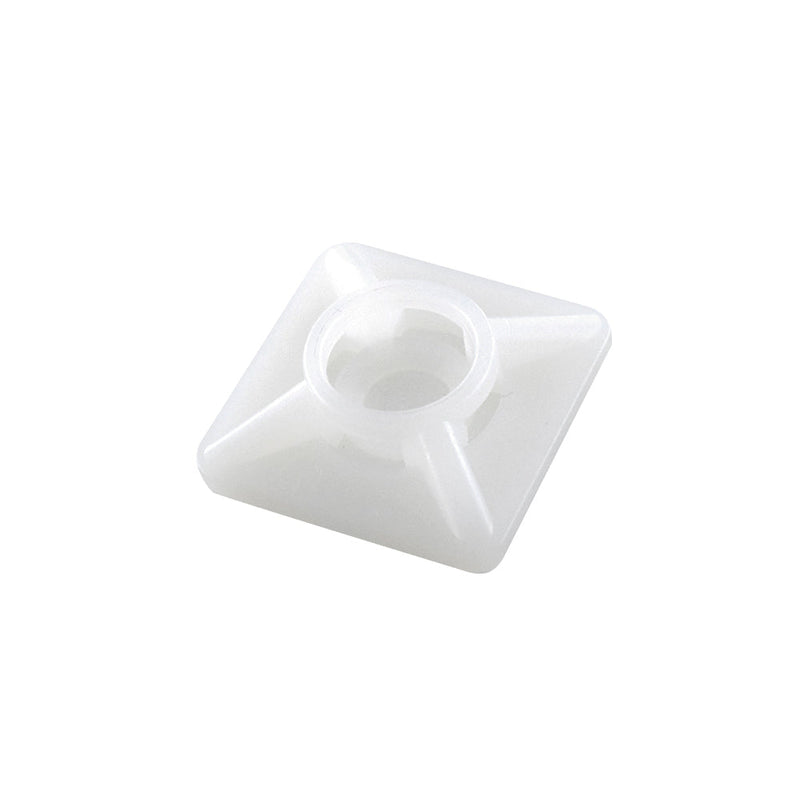 Base autoadhesiva natural 19x19mm., BL 50