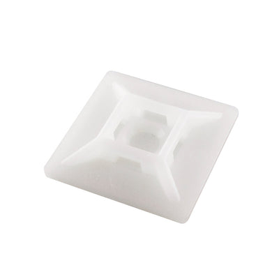 Base autoadhesiva natural 28x28mm., BL 50