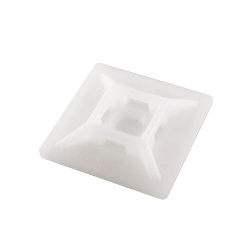 Base autoadhesiva natural 28x28mm., BL 50
