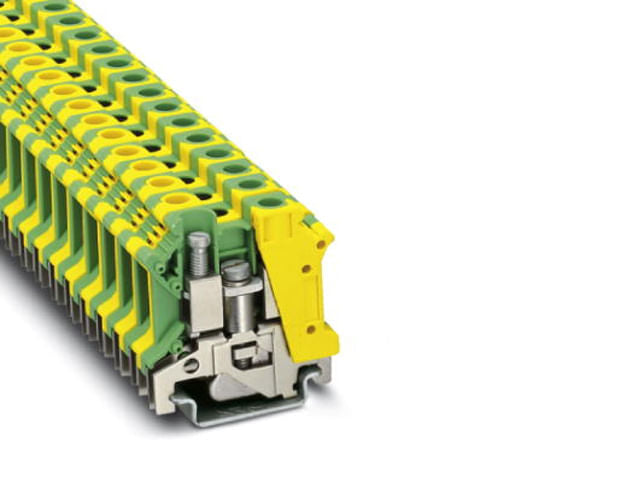 BORNE DE TIERRA PARA CARRIL - USLKG 10 N 300392394 Phoenix Contact