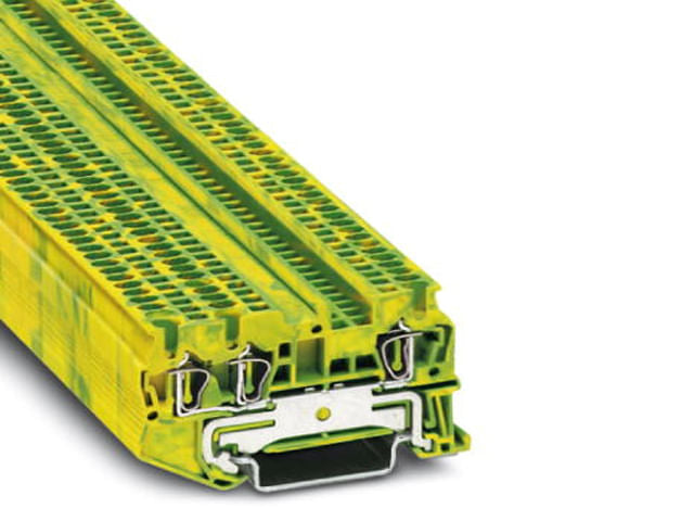 BORNE DE TIERRA PARA CARRIL - ST 1,5-TWIN-PE 303114494 Phoenix Contact