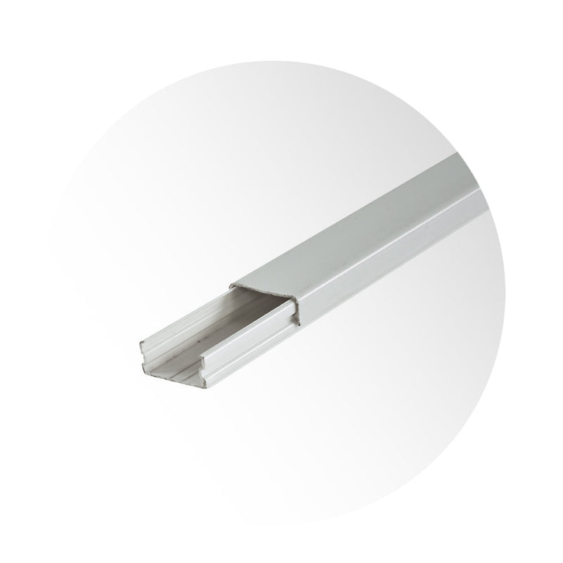 Moldura PVC 20X10mm., 2mts., BL 50