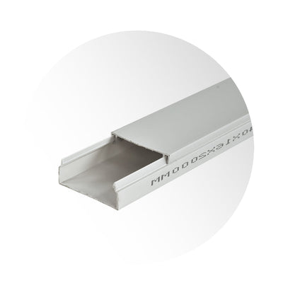 Moldura PVC 40X16mm., 2mts., BL 15