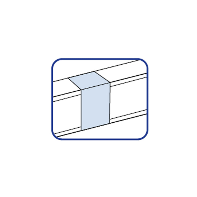 Copla de unión para canaleta PVC 40x16mm