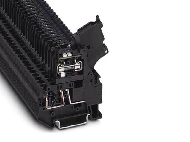 PC BORNE PORTAFUSIBLE L/MANT 5X20MM IND 220V 303656394 Phoenix Contact
