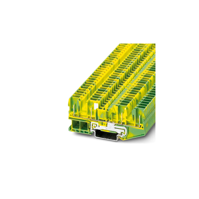 BORNE DE TIERRA 2.5MM2 CONEXION POR RESORTE/ENCHUFABLE - ST 2,5-QUATTRO/4P-PE - 3042162 304216294 Phoenix Contact