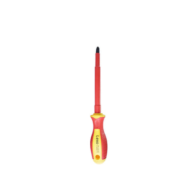Atornillador corto cruz 1x80mm., 1kV