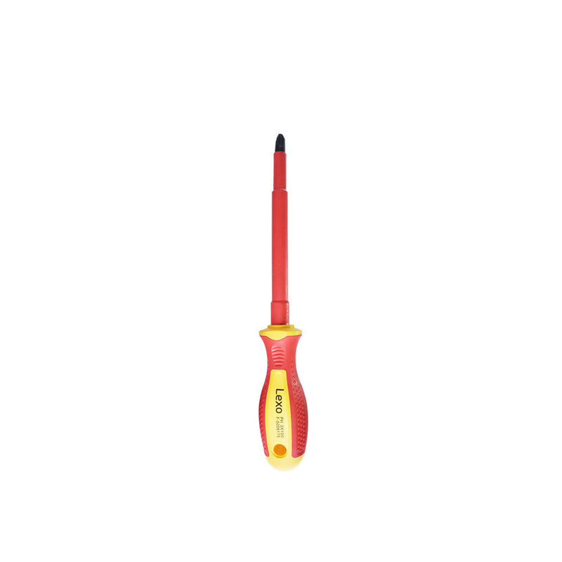 Atornillador corto cruz 1x80mm., 1kV