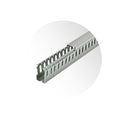 Canaleta ranurada libre de halógenos 25x40mm., 2mts. - Miniatura 1