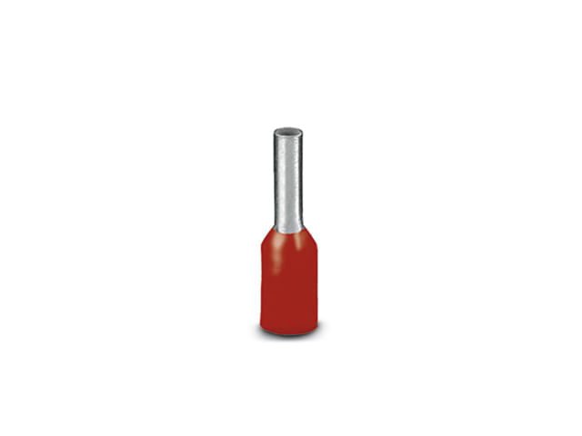 PC FERRULE AISLADO 2AWG/35MM2 ROJO LARGO 30MM X BOLSA 50 UNIDADES 320044194 Phoenix Contact