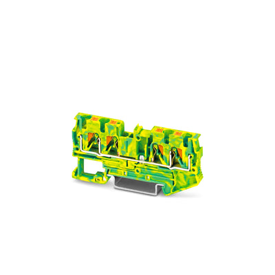 Borne de tierra 4Polos 4MM2 - PT 4-QUATTRO-PE - 3211809 321180994 Phoenix Contact