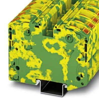 BORNE CONEXION RESORTE/GIRO 35MM2 AMARILLO-VERDE PTPOWER 321206694 Phoenix Contact
