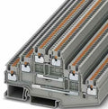 BORNE 3 PISOS 1,5MM2 (26-14AWG) PUSH-IN GRIS MEDIDAS 3,5x97,2x60,7MM 321371394 Phoenix Contact - Miniatura 1