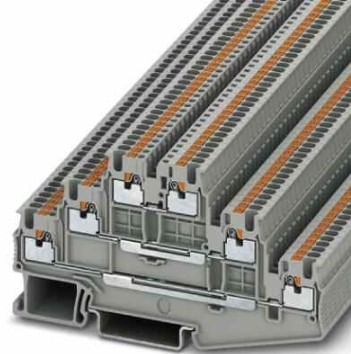 BORNE 3 PISOS 1,5MM2 (26-14AWG) PUSH-IN GRIS MEDIDAS 3,5x97,2x60,7MM 321371394 Phoenix Contact