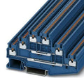 BORNE 3 PISOS 1,5MM2 (26-14AWG) PUSH-IN AZUL MEDIDAS 3,5x97,2x60,7MM 321372694 Phoenix Contact - Miniatura 1