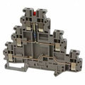 BORNE PARA COMPONENTES - UT 2,5-3L-LA24RD/O-M 321428894 Phoenix Contact - Miniatura 1