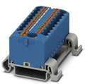 REPARTIDOR HORIZONTAL 19/CONEXIONES 24A 56x45x31MM AZUL CONEXION/PUSH-IN (0,14 A 4MM2) 327324494 Phoenix Contact - Miniatura 1