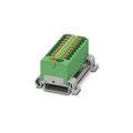 Bloque para distribucion - ptfix 10/18x4-ns35A GN 327377694 Phoenix Contact - Miniatura 1