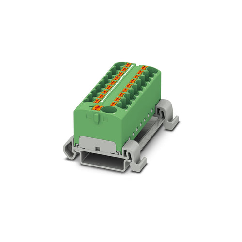 Bloque para distribucion - ptfix 10/18x4-ns35A GN 327377694 Phoenix Contact