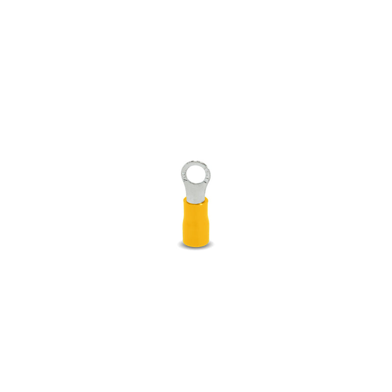 Terminal anillo amarillo 10-12AWG 4,3mm. BL50
