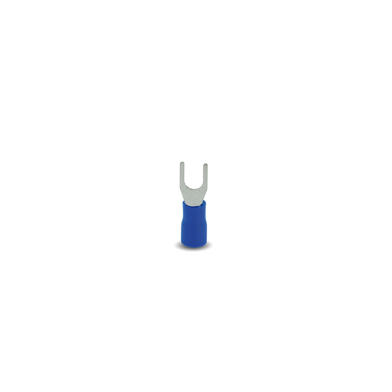 Terminal horquilla azul 14-16AWG 4,3mm. BL50