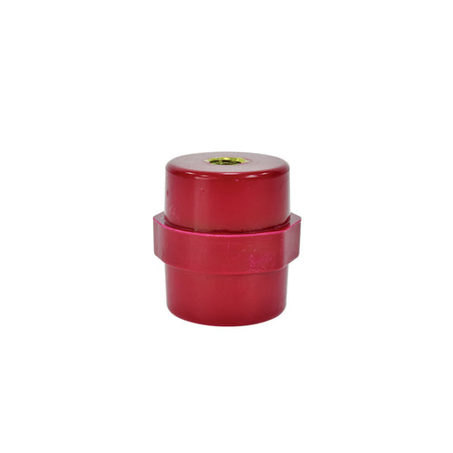 Aislador de barril M8, 10kV, 28x35mm., rojo