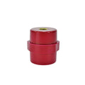 Aislador de barril M8, 12kV, 40x40mm., rojo - Miniatura 1