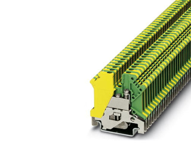 BORNE DE TIERRA PARA CARRIL - USLKG 3 44108394 Phoenix Contact