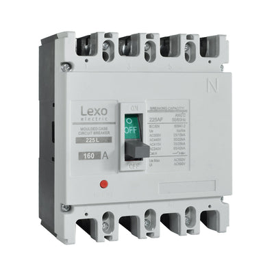 Interruptor caja moldeada fija LEXO 225L 4P 160A 35KA