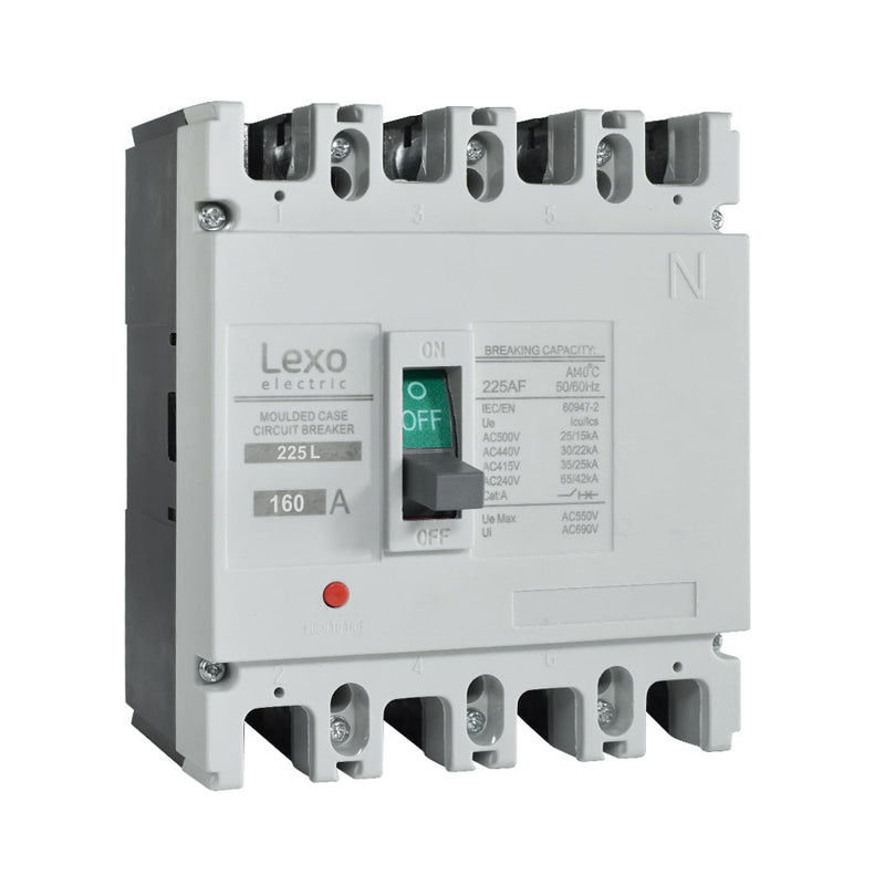Interruptor caja moldeada fija LEXO 225L 4P 160A 35KA