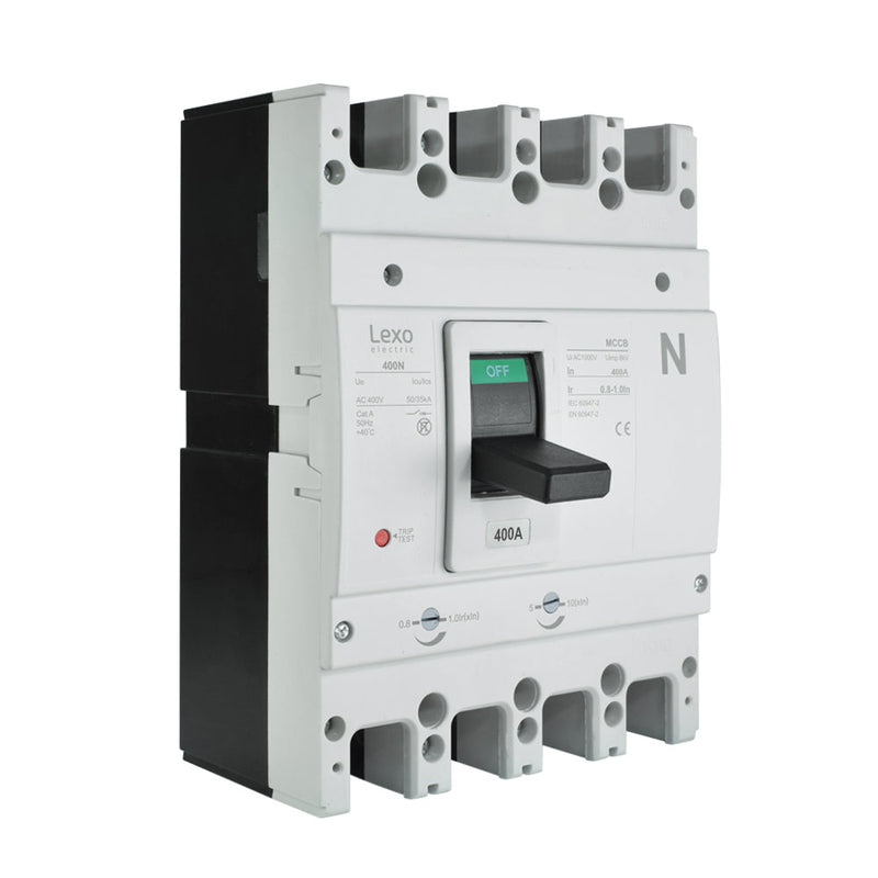 Interruptor caja moldeada regulable LEXO T400N 4P 400A 35KA