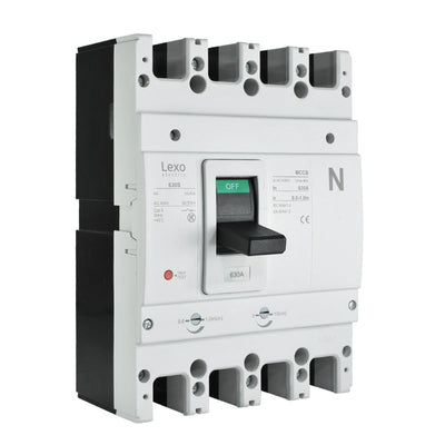Interruptor caja moldeada regulable LEXO T630S 4P 630A 35KA